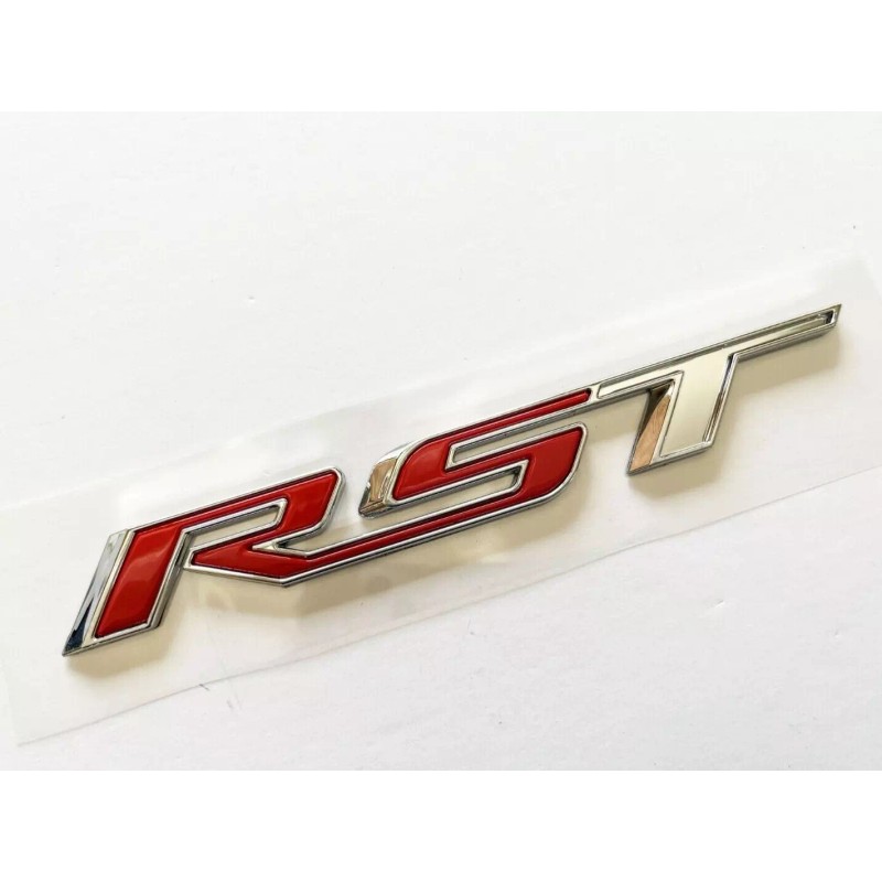 General Motors 1PC Tailgate RST Emblem Fit 2021-2023 Chevy Silverado