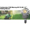 LIZAPUS Carburetor Compatible with Murray M115-38 Riding Mower 13AC77LF058 Replacement