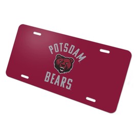 GRAPHICS & MORE State University of New York at Potsdam Bears Logo Novelty Metal Vanity Tag License Plate