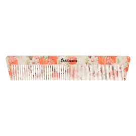 Midazzle 360 Floral Dual Teeth Comb - Medium