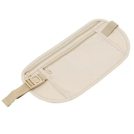 TSUOUKL RFID Protected Bum Bag for Men and Women, Flat Waterproof Waist Bag, Anti-Theft Belt Bag for Sports, Travel and Everyday Life, Practical and Safe