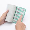 evelay Cloakroom Tombola Draw Tickets Numbered Green 1-1000