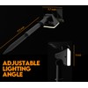 2-Pack Solar Spotlights with 64 LEDs, IP65 Waterproof Outdoor Landscape