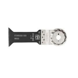 Fein StarLock Max Long-Life E-Cut Standard Oscillating Saw Blade - Long, Wide Shape 1-5/8" Width for Wood, Drywall and Plastic - Fits Most Multitools - 63502202260