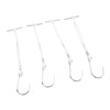 20Pcs Pattern Hooks Hanging Sewing Making Metal Hanger with Rope