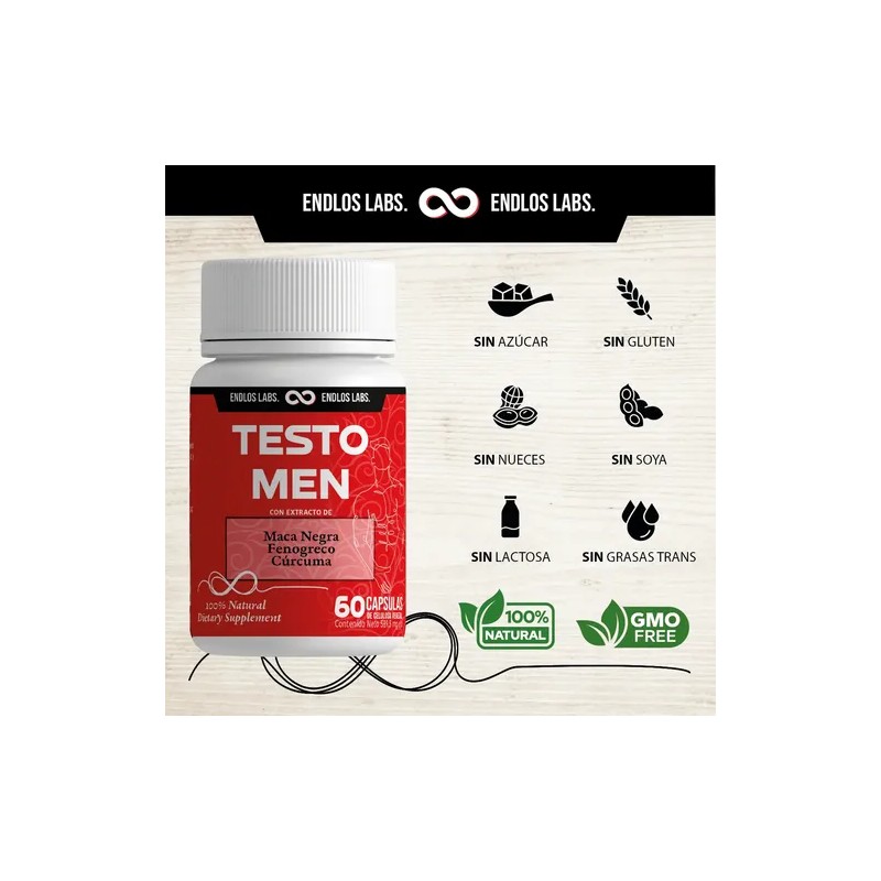 Testo Men Precursor Testosterona Maca Fenogreco Cúrcuma (2)