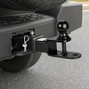 Donext ATV/UTV Trailer Hitch, Towing Ball Mounts with 2" Ball,