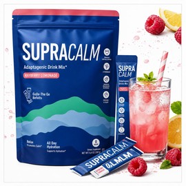 Jello Cortisol Cocktail Powder 20 Sticks - Trend Drink Powder for Cortisol Balance & Focus - With Ashwagandha, L-Theanine & Magnesium - Reduce Stress Levels