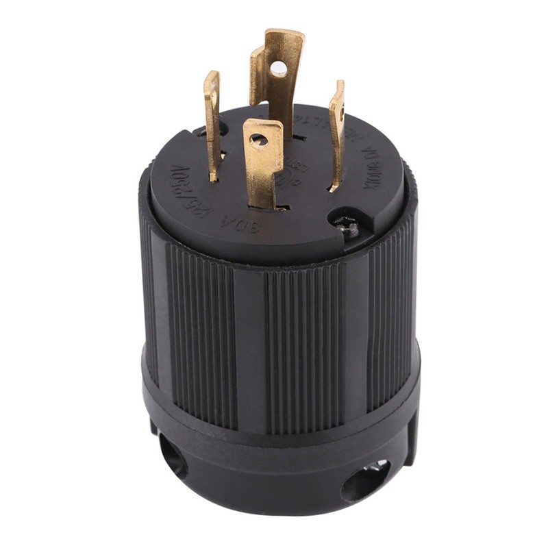 Chazcool NEMA L14-30P Enchufe Macho de EE.UU., 125V-250V 30A Conector