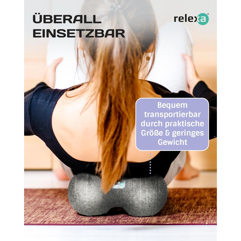 Relexa Twinball 8 cm – Ideal for Massage for Back