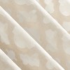 No. 918 Yvette Trellis Jacquard Sheer Rod Pocket Curtain Panel,