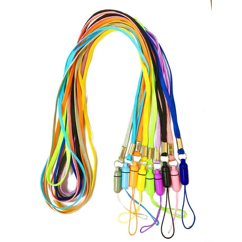 ZhaoCo 5 Pcs 17 Inch Nylon Detachable Neck Lanyards Straps