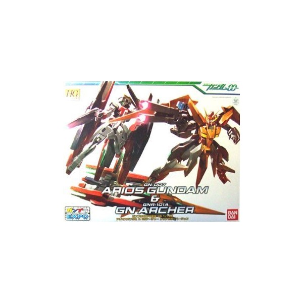 [Fix Figuration Expo Exclusive] HG 1/144 ariosugandamu & GN Archer Clear Color ver. "Plastic Model < >