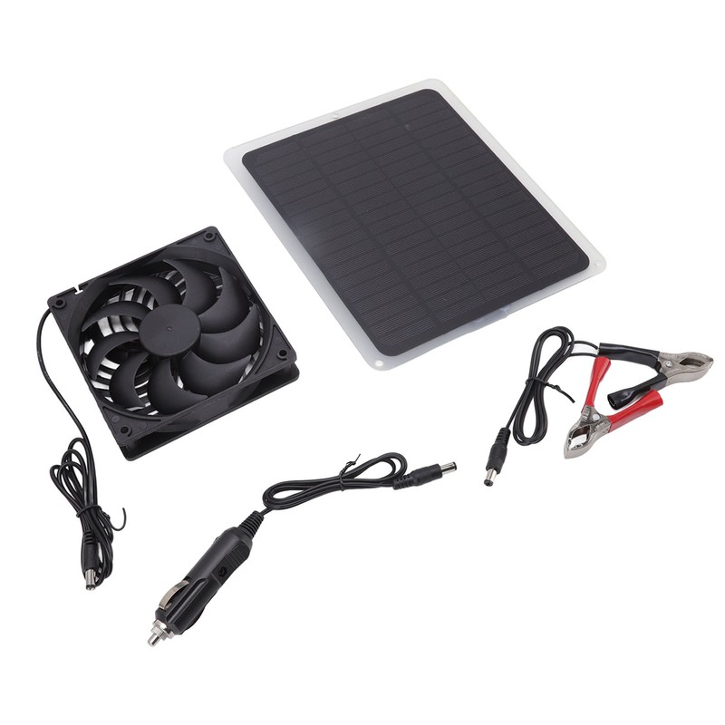 Solar Panel Fan Kit Energy Saving Mini Ventilator Fan Solar