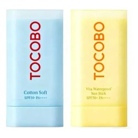 2pc Tocobo Vita Spf50+ Protector Solar (amarillo + Azul)