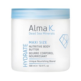 Alma K Nutritiva Maxi - Crema Corporal para Mujer - Con Minerales del Mar Muerto - de Karit - 500 ml                                                  