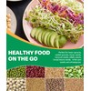 HK Stackable Seed Sprouting Kit, 4-Tier Microgreens Growing Kit with
