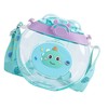 Donut Shaped Water Bottle Kids Cute Cartoon Plastic Portable Straw