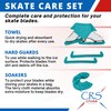 CRS Cross Skate Guards, Soakers & Towel Gift Set -