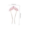 Outanaya U Shaped Rhinestone Hair Pin for Women Elegant Wedding