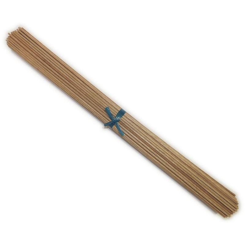 Trustleaf 4mm x 300mm Birch Hardwood Wooden Craft Sticks/Dowels -
