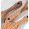 Skinny Spurtle,Wooden Sourdough Spatula,Sourdough Stirring Stick,Kitchen Utensils for NonStick Cookware