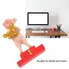 Pig Statue Cute Funny Tabletop Art Resin Pig Figurine Decoration