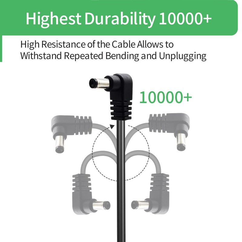 Security-01 Guitar Pedal 9V Power Supply Splitter Cable, 3 Way