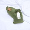 Tapleap Green Burlap Bags with Drawstring, 8x12 Burlap Favor Sack