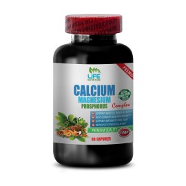 LIFE Nutrition Strength boost - CALCIUM AND MAGNESIUM - vital energy 1 Bottle 60 Capsules