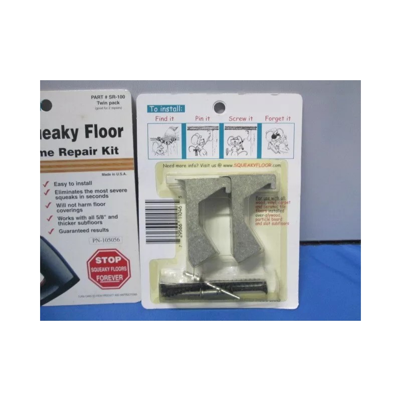 Squeak-Relief Lot of 2 Squeak Relief Squeaky Floor Home Repair