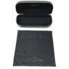Coach Original Black Sunglasses eyeglass Case Hard Clamshell with cleaning