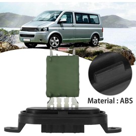 Heater Blower Motor Fan Resistor Air Conditioning Speed Control Accessory Replacement for T5 T6 Trans/Porter Am/ar/ok Cara/Velle To/ua/Reg MK5 7E0959263C