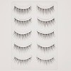 CLEAREYELASH Natural False Eyelashes, Natural 3D Eyelashes, 5 Pairs (N03