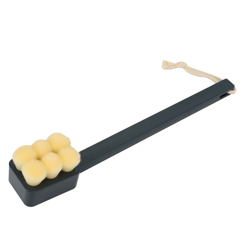 Shower Bath Brush Long Handle Removable Fine Fluffy Soft Scrubber