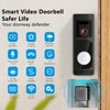 RUNOCAM Wireless Video Doorbell Camera with Chime, HD Video,Long Battery