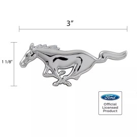 Daniel Carpenter Mustang Reproductions MUSTANG RUNNING HORSE STICK ON INTERIOR EMBLEM, LH