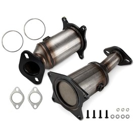 KAC 2PCS 16491 Catalytic Converter for Edge/MKX/MKZ 2007-2010, Flex 2009-2010, Fusion 2010, MKS 2011-2012, CX-9 2007-2015, Taurus 2008-2012, Taurus X/Sable 2008-2009 (EPA Compliant)