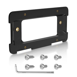 Podestaa Rear License Plate Bracket Holder for 2005-2023 Land Rover LR4 LR3 LR2, 2010-2023 Range Rover Evoque Velar Discovery Series License Plate Bumper Car Tag Frame Mounting Kit