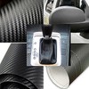 DIYAH 3D Black Carbon Fiber Film Twill Weave Vinyl 72"