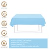 1 Pack Baby Blue Easter Table Cloth Party,137x274cm Rectangle Large
