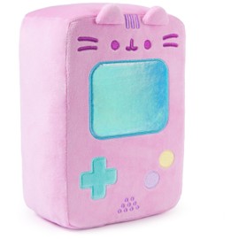 GUND Pusheen Gaming Handheld Console Plush, Squishy Toy, Collectible Plush Toy, Gaming Décor, Stuffed Animal for Ages 8 and Up, Purple, 9.5”