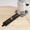 Wood Trimmer Router Base CNC 8mm Pin 2.5mm Nail Holes
