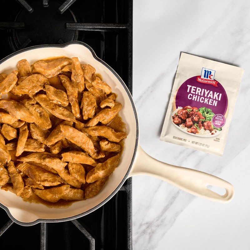 McCormick Instant Pot Teriyaki Chicken Seasoning Mix, 1.25 oz (Pack