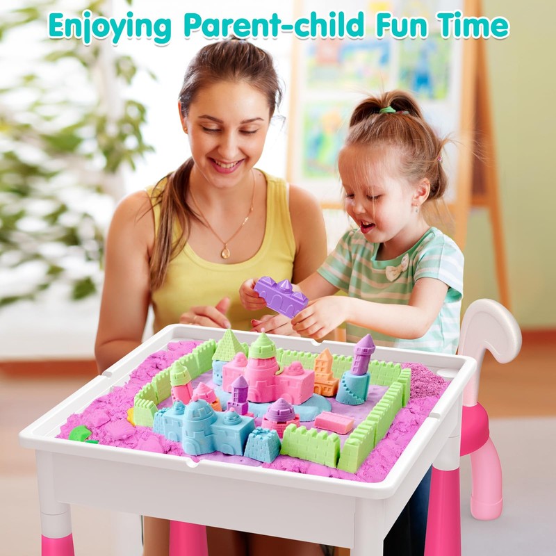 arscniek Toddlers Activity Table 7 in 1 Kids Activity Tables