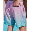 2 Pack: Men's 7" Swim Trunks with Compression Liner, Quick