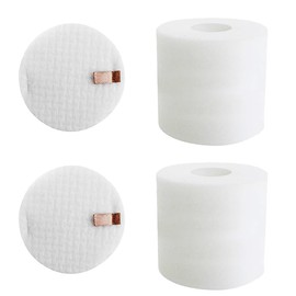 SCREENTRONICS 2 Pack Foam Filter Kit Replacement for Shark IQ Robot Vacuum Self-Empty Base R101AE RV1000S RV1001AE RV1101ARUS RV2502AE RV2520A0US RV912S UR1000SR UR1005AE UR1105ARUS