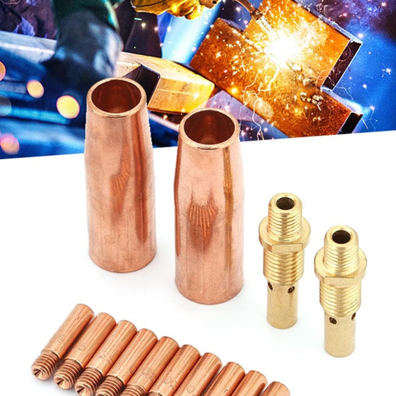 14 Piezas Puntas de de Soldadura Punta de Difusor de