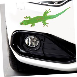 Mikinona 3D Lizard Car Sticker Decal Funny Decal for Car Truck Van Scratch Covering Realistic Design