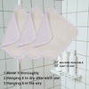 PPHAO - Soft Weave Washcloth for Face - Face Washcloths